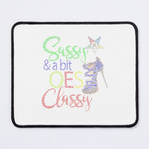 Item preview, OES Style Order Of The Eastern Star Logo Sistar Sassy and Classy designed and sold by TopTeeShop.