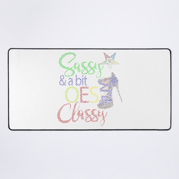 Item preview, OES Style Order Of The Eastern Star Logo Sistar Sassy and Classy designed and sold by TopTeeShop.