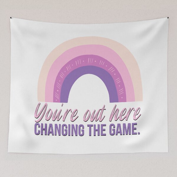 Item preview, You're out here changing the game quote designed and sold by Emotionville.