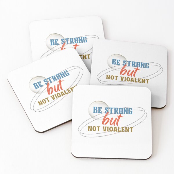 Item preview, BE STRONG BUT NOT VIOALENT designed and sold by MJ DESIGN.