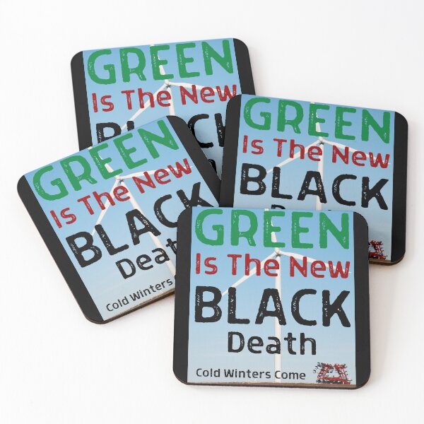 Item preview, Green Is The New Black 01 White Text designed and sold by TWMBDesigns.