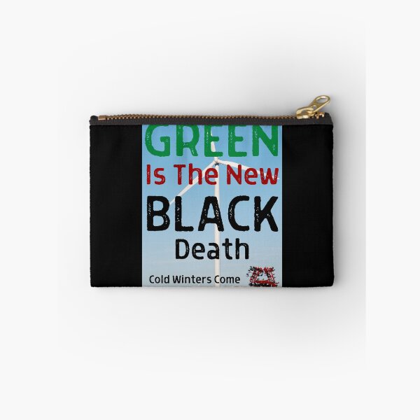 Item preview, Green Is The New Black 01 White Text designed and sold by TWMBDesigns.