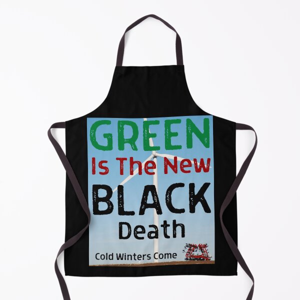 Item preview, Green Is The New Black 01 White Text designed and sold by TWMBDesigns.
