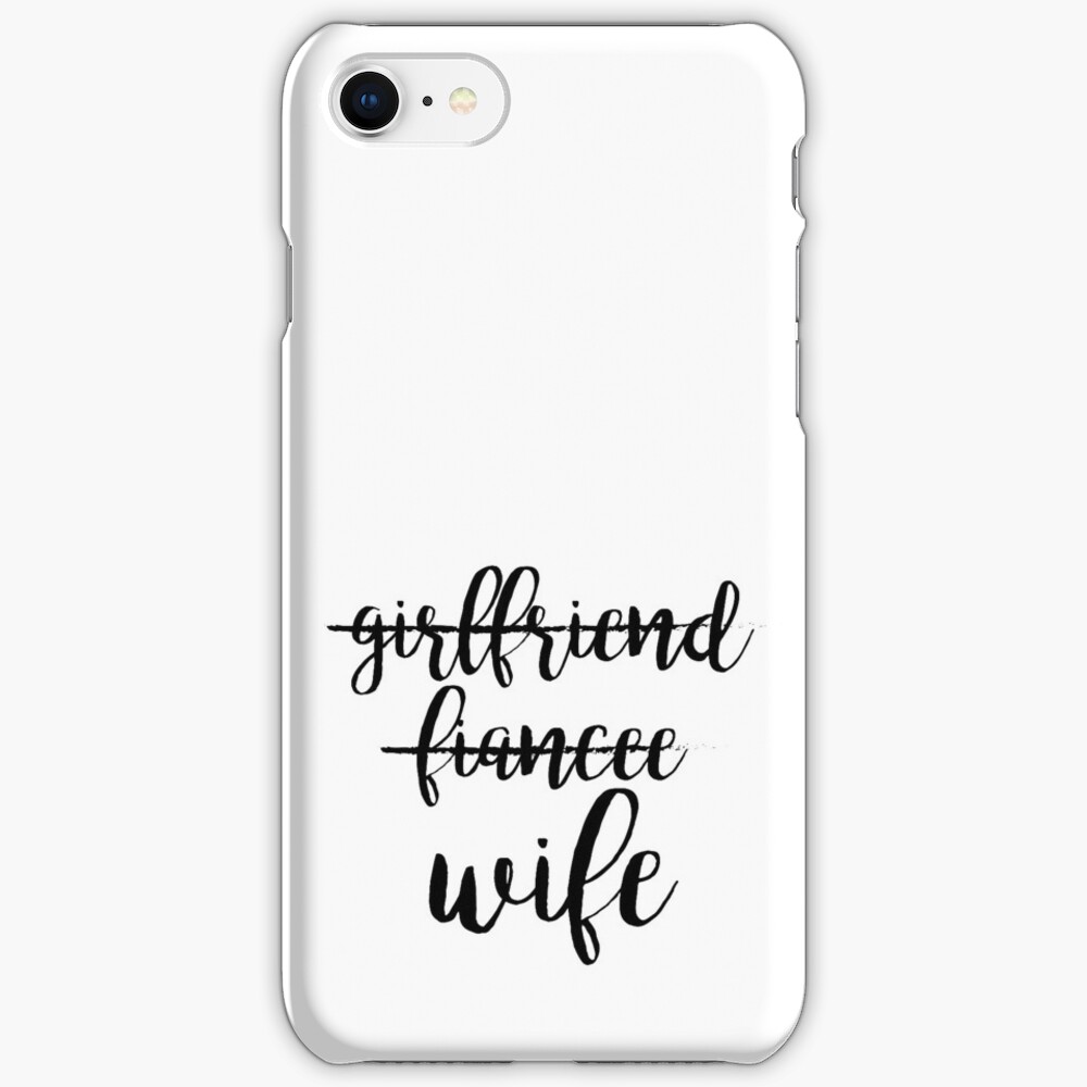 "Wife" iPhone Case & Cover by kimhutton Redbubble