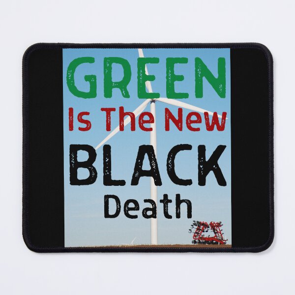 Item preview, Green Is The New Black 02 White Text designed and sold by TWMBDesigns.