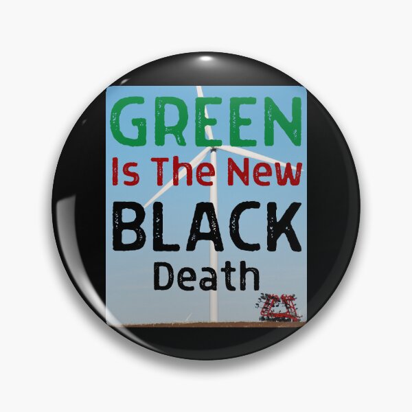 Item preview, Green Is The New Black 02 White Text designed and sold by TWMBDesigns.