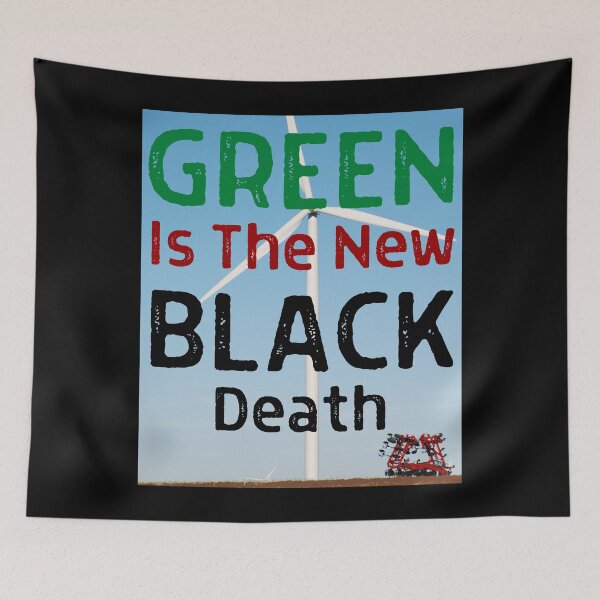 Item preview, Green Is The New Black 02 White Text designed and sold by TWMBDesigns.