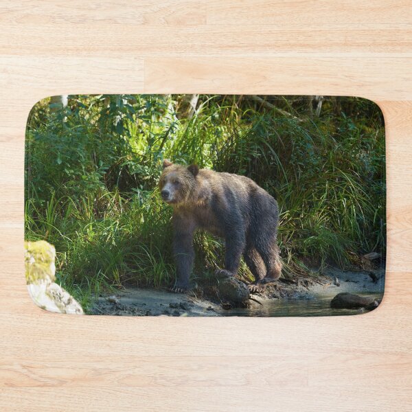 Item preview, Wild Grizzly At Bute Inlet designed and sold by rawshutterbug.