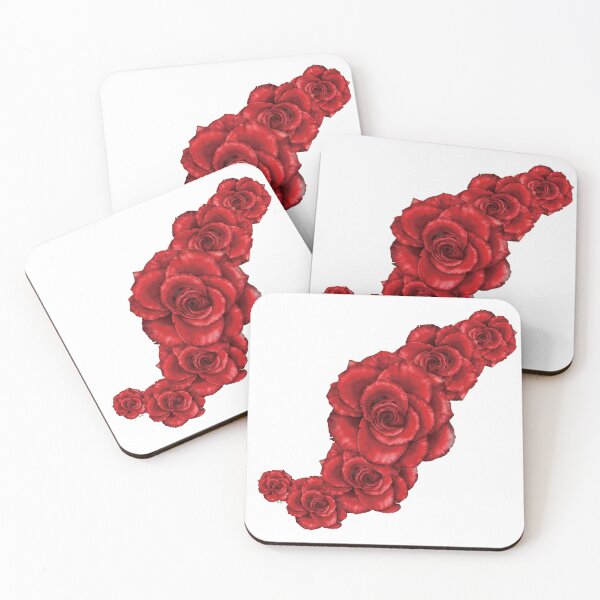Aperçu de l'œuvre Aquarelle de roses rouges créée et vendue par Heezel.