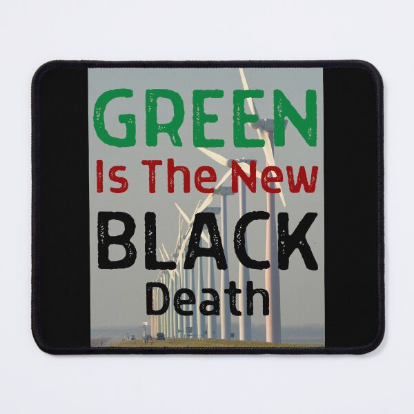 Item preview, Green Is The New Black 03 White Text designed and sold by TWMBDesigns.