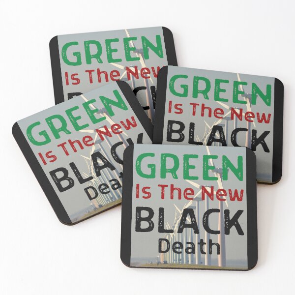 Item preview, Green Is The New Black 03 White Text designed and sold by TWMBDesigns.