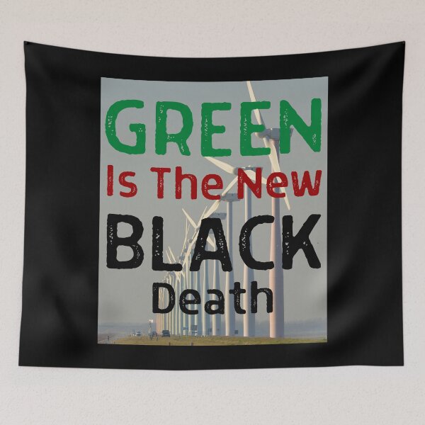 Item preview, Green Is The New Black 03 White Text designed and sold by TWMBDesigns.