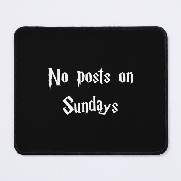 Item preview, No post on sundays ! designed and sold by Family-Shop.