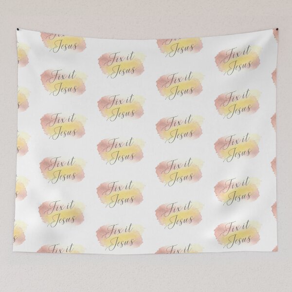 Item preview, Fix it Jesus designed and sold by Spiffle.