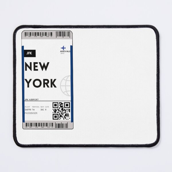 Item preview, New York City Flight Boarding Pass designed and sold by marveloso.