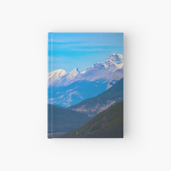 Morning mountain view Hardcover Journal