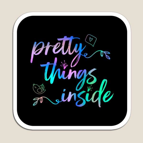 Item preview, Pretty Things Inside - Small Business Packaging Label 11 designed and sold by Cawaiico.