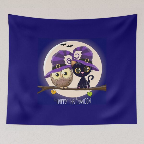 Item preview, A cat and an owl designed and sold by Vehiclestore.