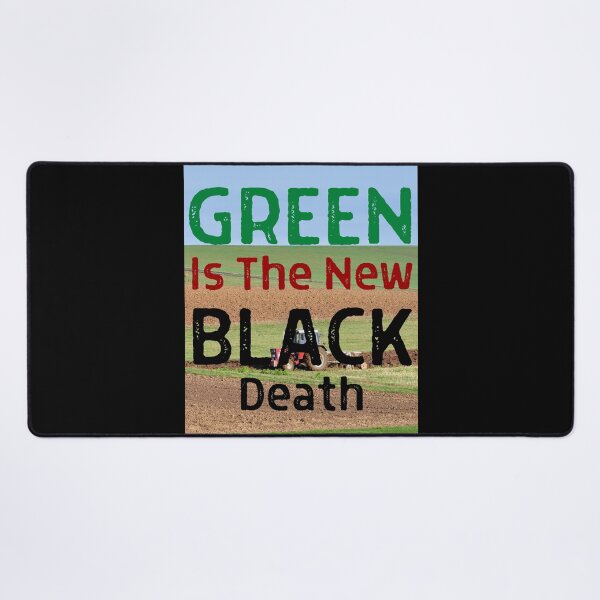 Item preview, Green Is The New Black 04 White Text designed and sold by TWMBDesigns.