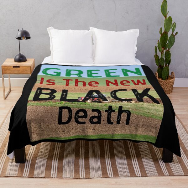 Item preview, Green Is The New Black 04 White Text designed and sold by TWMBDesigns.