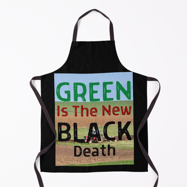 Item preview, Green Is The New Black 04 White Text designed and sold by TWMBDesigns.