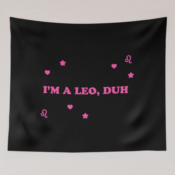 Item preview, im a leo..... DUH  designed and sold by ramjuniperenl.
