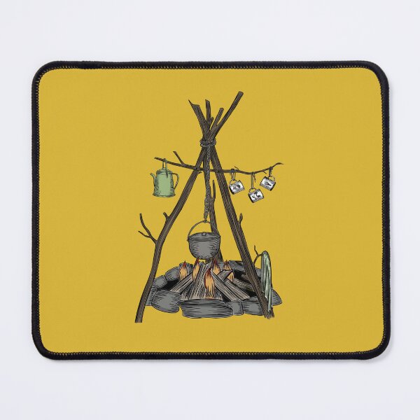 Item preview, Camping Scene Outdoor Campfire designed and sold by TasiaZenzura.