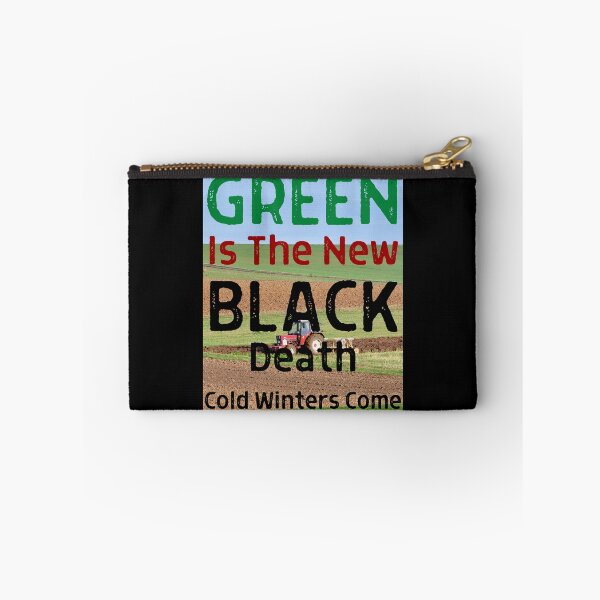 Item preview, Green Is The New Black 05 White Text designed and sold by TWMBDesigns.