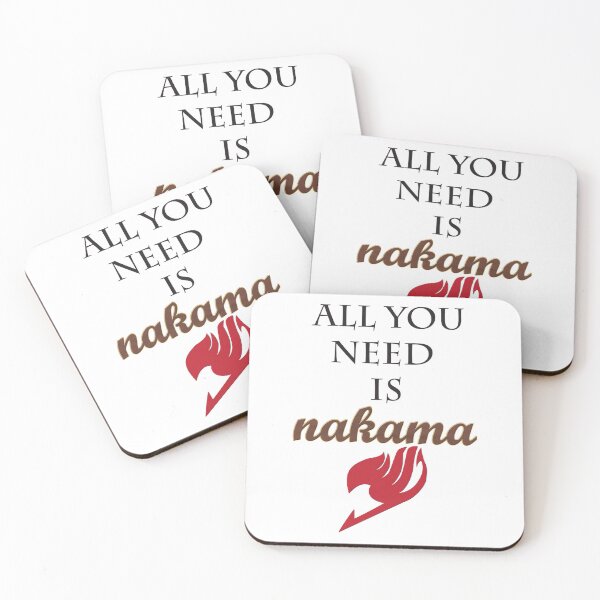 Item preview, All You Need is Nakama - Fairy Tail inspired  designed and sold by keralaleguic.