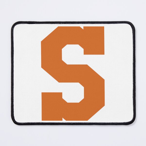 Item preview, Alphabet, Orange S, Sports letter S designed and sold by TheCultStuff.