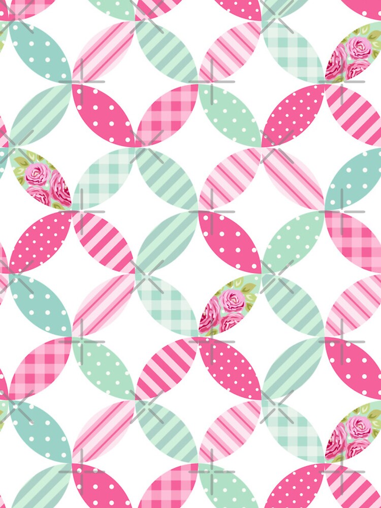 Thumbnail 4 of 4, iPhone Case, Patchwork Patterns designed and sold by fra02.