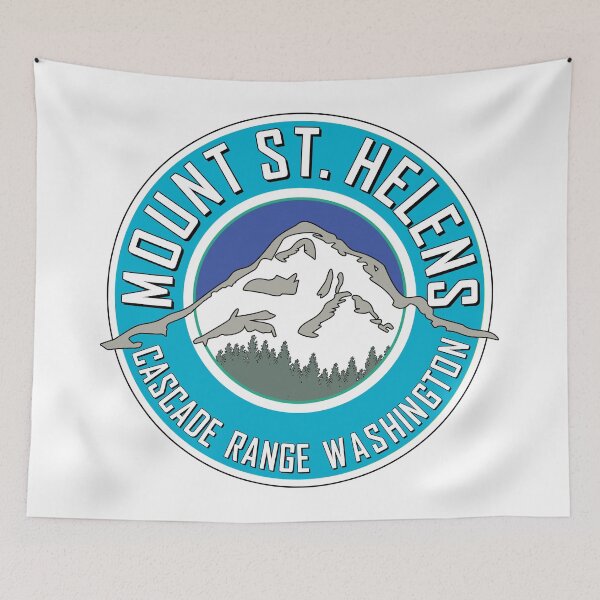 Item preview, MOUNT SAINT HELENS WASHINGTON CASCADE RANGE ST 2 designed and sold by DESTINATIONS DECAL.
