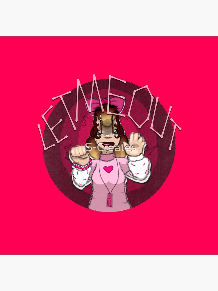 Thumbnail 3 of 3, Pin, LET ME OUT designed and sold by S-Creates.
