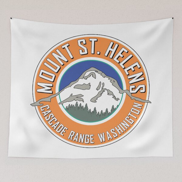 Item preview, MOUNT SAINT HELENS WASHINGTON CASCADE RANGE ST 3 designed and sold by DESTINATIONS DECAL.