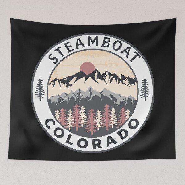 Item preview, Steamboat Colorado designed and sold by Road-tees.