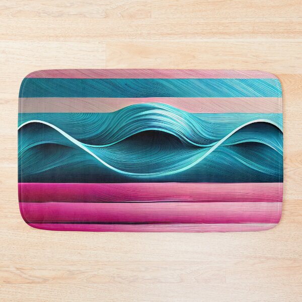 Item preview, The Surrealistic Sound, Pink and Blue Waves Illusions designed and sold by KOTOdesign.