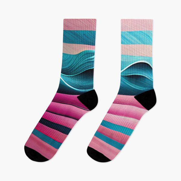 Item preview, The Surrealistic Sound, Pink and Blue Waves Illusions designed and sold by KOTOdesign.