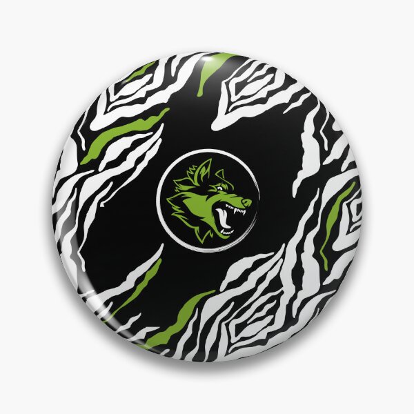 Item preview, GOWILD Seamless Wolf Design - black designed and sold by GOWILDstyle.