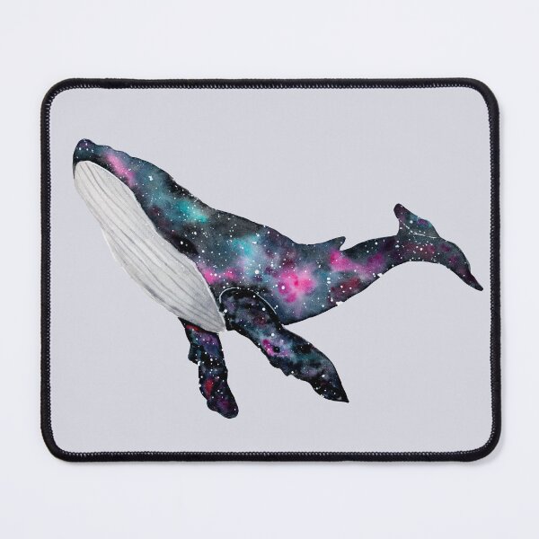 Item preview, Galaxy Whale - Watercolour Illustration designed and sold by Pattokarts.