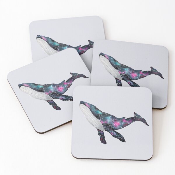 Item preview, Galaxy Whale - Watercolour Illustration designed and sold by Pattokarts.