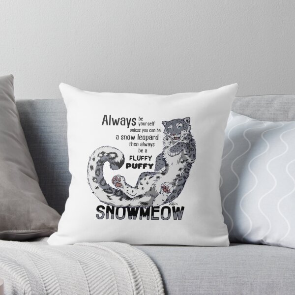 Item preview, Always be snow leopard (black test)  designed and sold by keralaleguic.