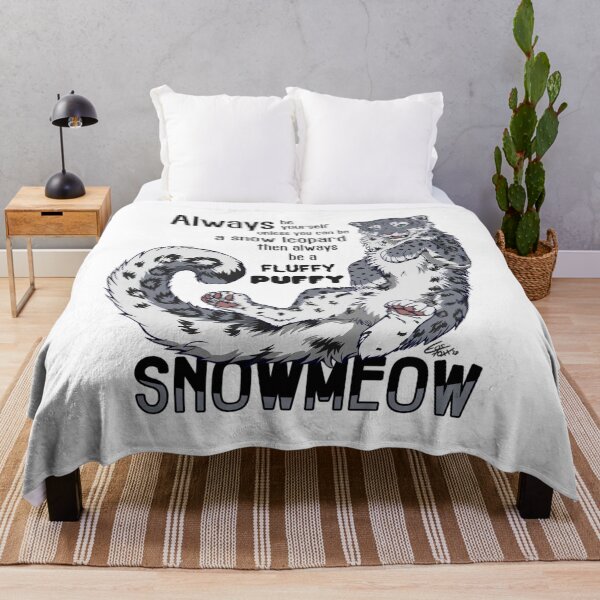 Item preview, Always be snow leopard (black test)  designed and sold by keralaleguic.
