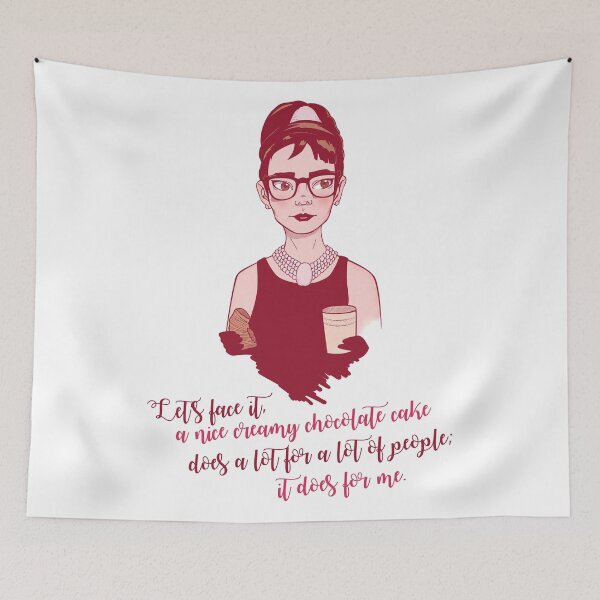 Item preview, Audrey Hepburn - Breakfast at Tiffany's - Quote designed and sold by Annalucia Milizia.