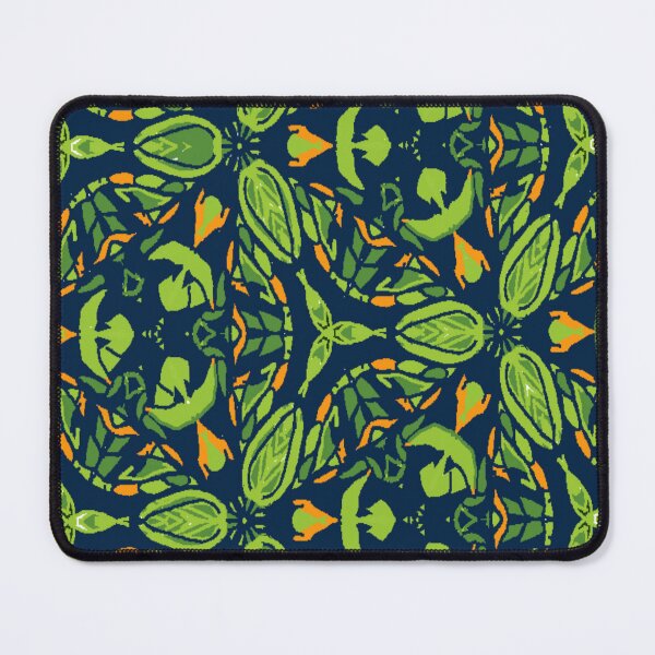 Item preview, Green pattern  designed and sold by  Mudikeys.