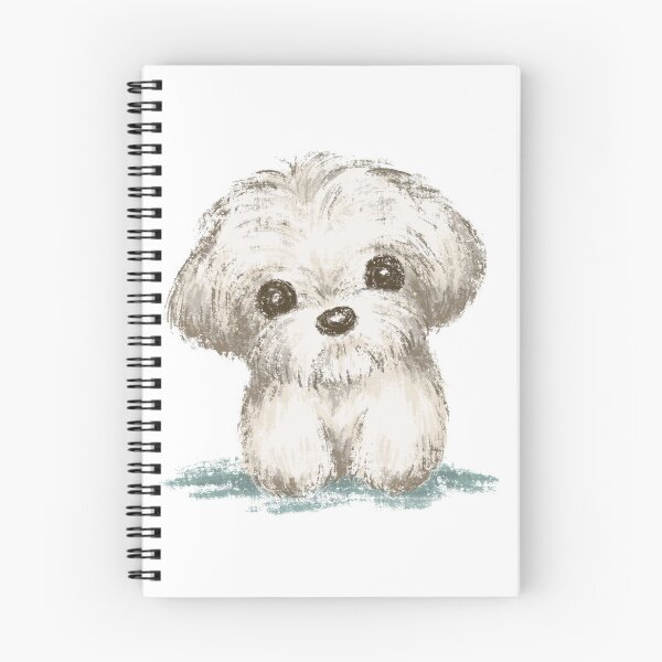 Item preview, Portrait of Maltese designed and sold by Toru Sanogawa.