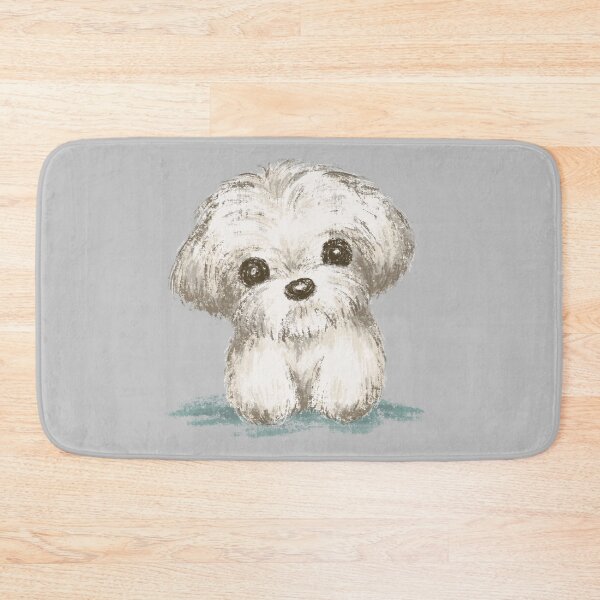 Item preview, Portrait of Maltese designed and sold by Toru Sanogawa.