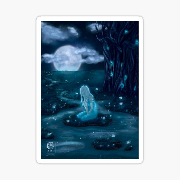Alone Sticker