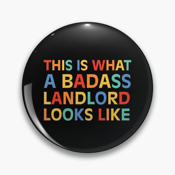Item preview, This is what a badass landlord looks like designed and sold by SidTastic .