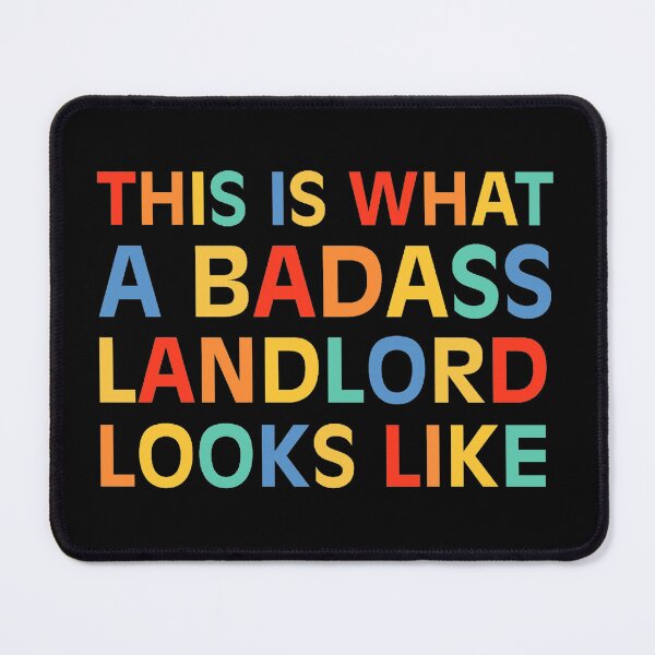 Item preview, This is what a badass landlord looks like designed and sold by SidTastic .