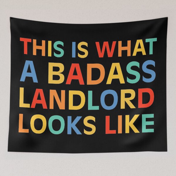 Item preview, This is what a badass landlord looks like designed and sold by SidTastic .